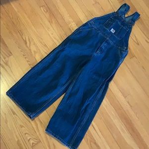 Boy’s Carhartt Blue Jean Bib Overalls Size 10